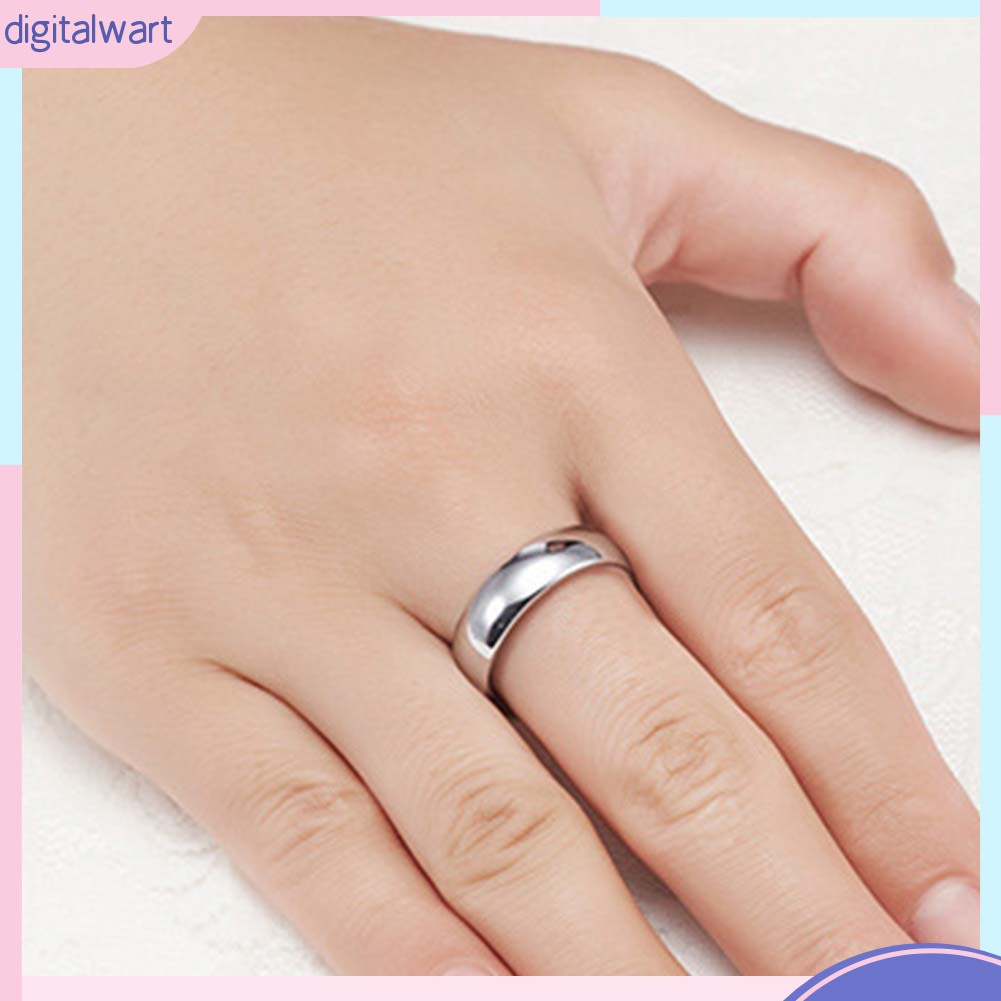 Nhẫn thép không gỉ kiểu dáng thời trang cá tính dành cho nam và nữ