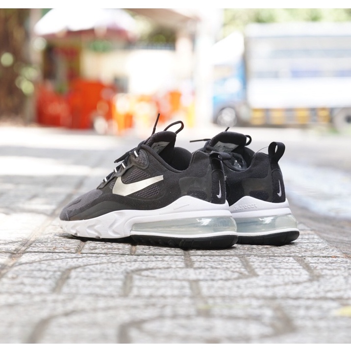 AIRMAX 270 REACT METALLIC SILVER CQ4598-071 GIÀY CŨ CHÍNH HÃNG