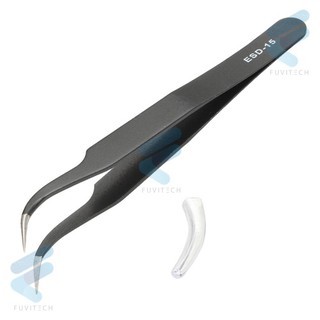 Nhíp Gấp Linh Kiện Chống Tĩnh Điện Đầu Cong ESD-15