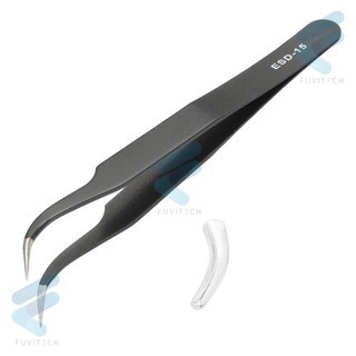 Nhíp gấp linh kiện chống tĩnh điện đầu cong esd-15