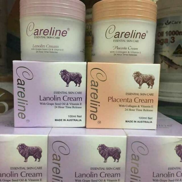 Kem dưỡng da chống lão hó nhau thai cừu Lanolin Cream của Úc
