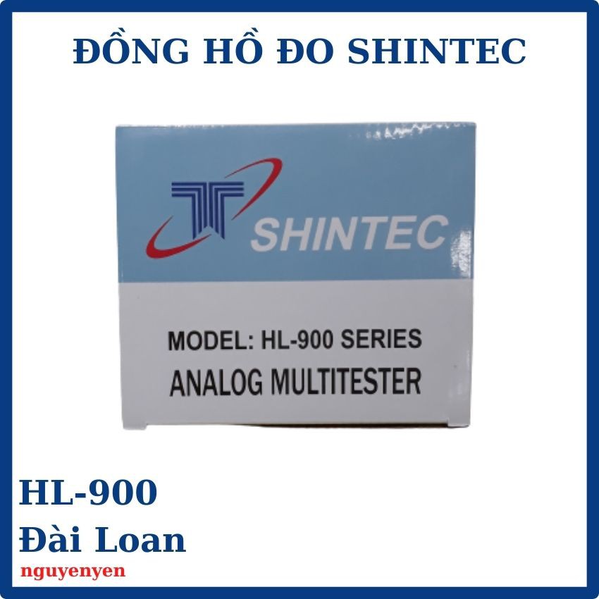 [MADE IN TAIWAN] Đồng Hồ Đo Vạn Năng Đa Năng VOM Shintec HL-900 Kim Đầm - Độ Chính Xác Cao - Kèn Thông Mạch - Kèm Que Đo