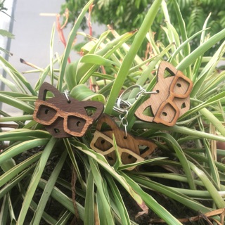 Móc khoá handmade _ phôi móc khoá gỗ