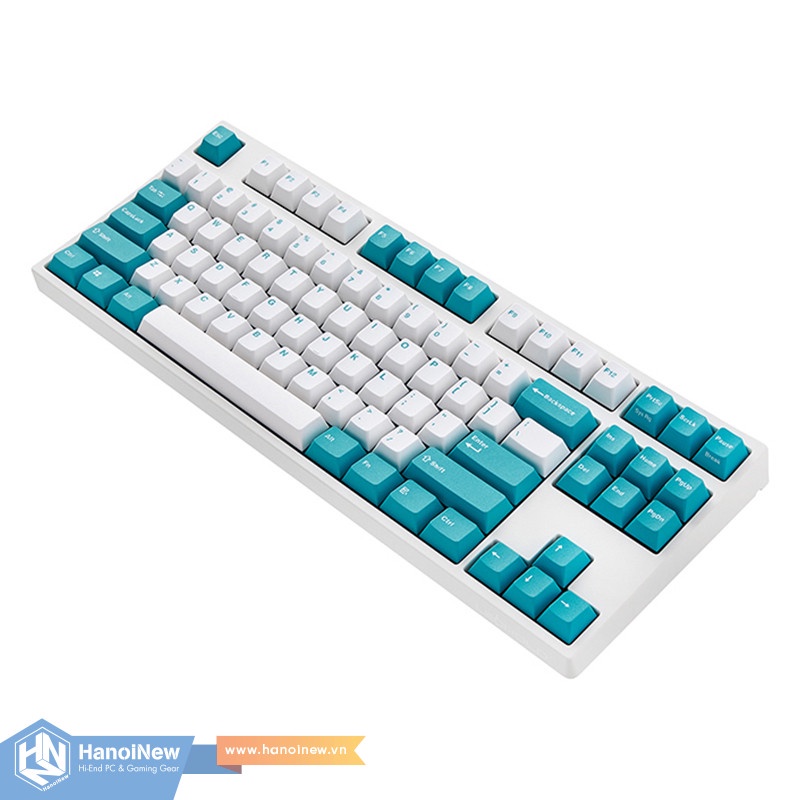 Bàn Phím Cơ Leopold FC750R PD White Mint