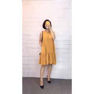 Đầm CPS đuôi cá nơ lưng xuất xịn