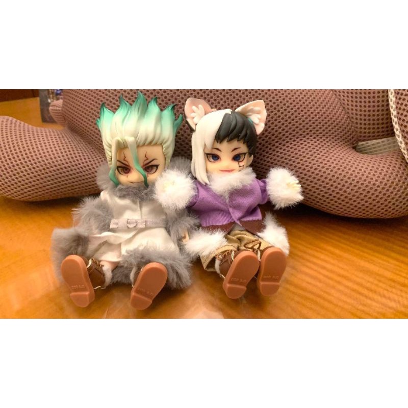 Set đồ nhân vật Senku ishigami và Asagiri Gen Dr.Stone trong anime Nhà tâm lý của thế giới khoa học size ob11,ddf,ymy
