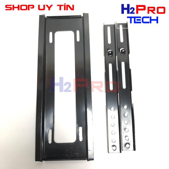 Khung Treo Tivi Thẳng 32-55 Inch Cố Định Sát Tường Cao Cấp Hỗ Trợ Tv 32-40-43-50-55 Inch, Quà 30K Bộ Ốc Vít-H2Pro Tech