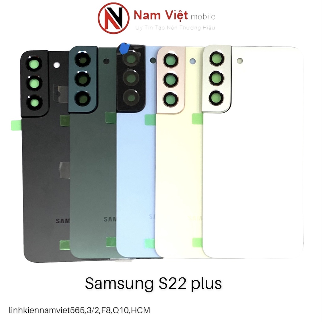 Nắp lưng liền kính camera SAMSUNG S22 Plus