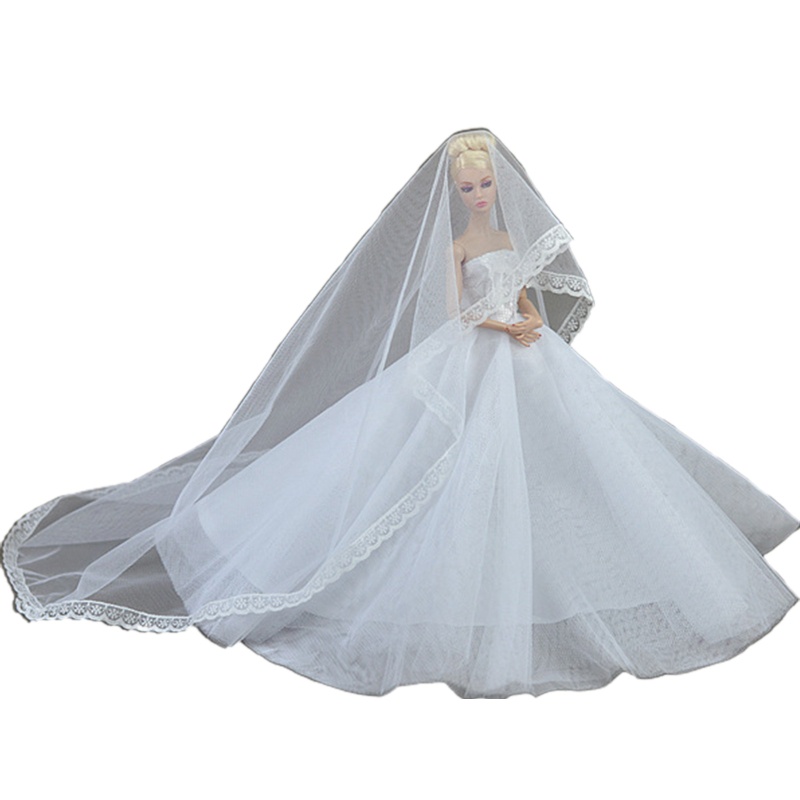 Bộ Trang Phục Dự Tiệc Dành Cho Búp Bê Dễ Thương Xinh Xắn