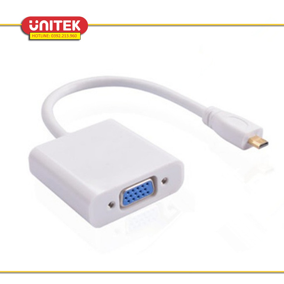 Cáp chuyển MICRO HDMI ra VGA adapter