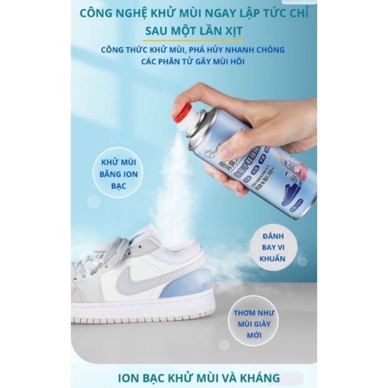 CHAI XỊT KHỬ MÙI HÔI GIÀY NHẬT OEM CỰC HÓT CHO HÈ 2022