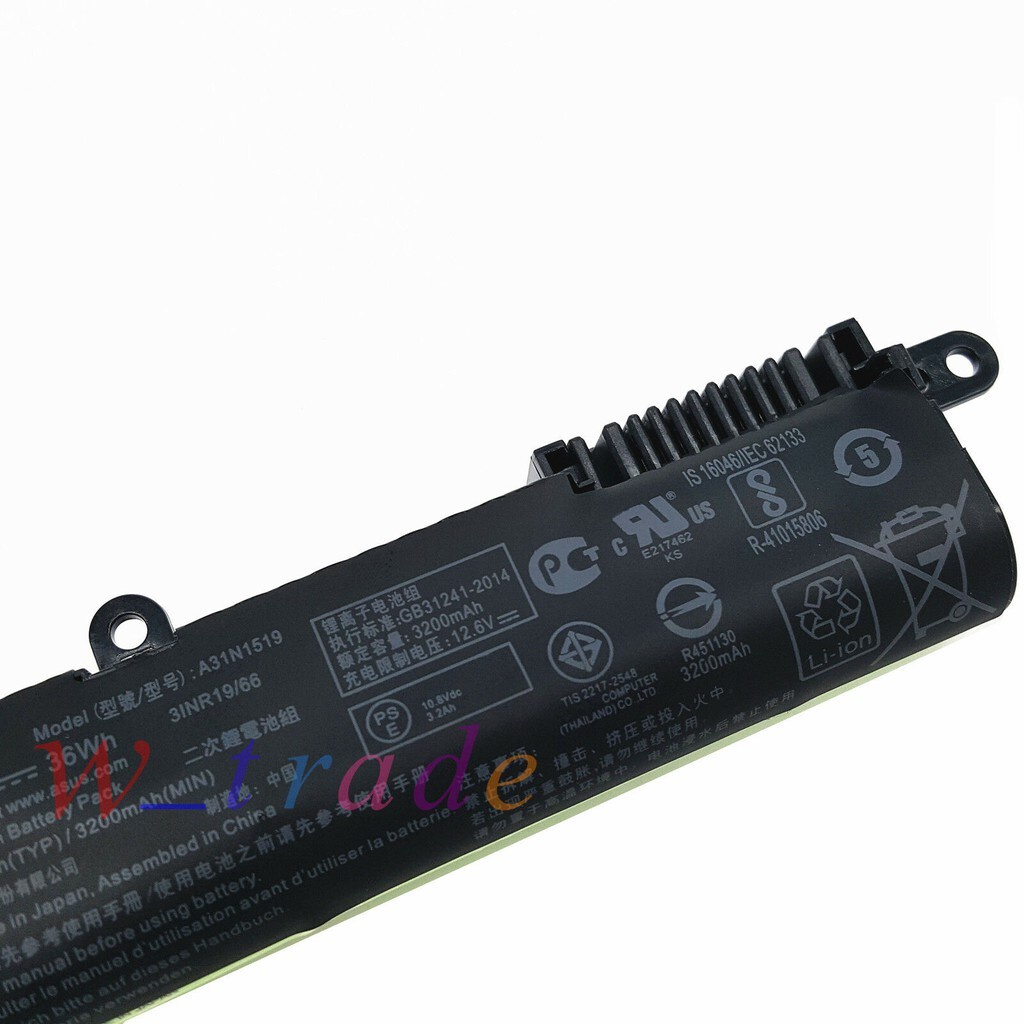 Pin cho laptop ASUS X541U X541UA X541UV F541UA R541U R541UA A31N1601 A31N1311