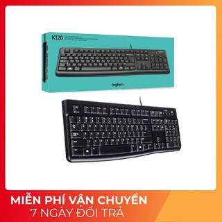 Bàn Phím Có Dây Logitech K120 - Hàng Chính Hãng