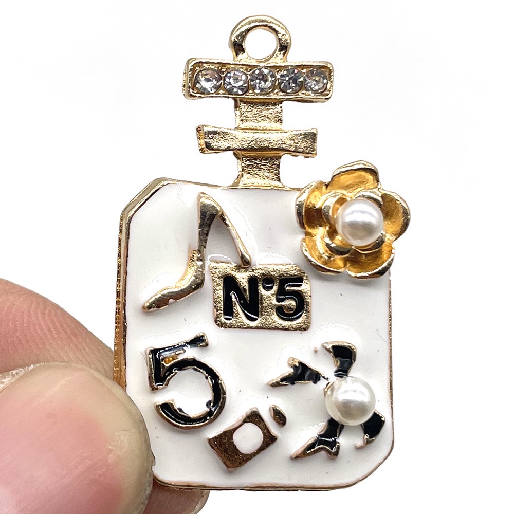 1 Phụ Kiện Trang Trí Giày Hình Bướm/Bướm/Cá Sấu Bằng Kim Loại Đính Đá Pha Lê Và Ngọc Trai Xinh Xắn