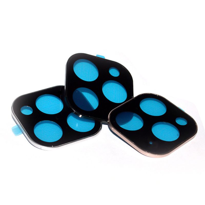 Kính Cường Lực Bảo Vệ Ống Kính Máy Ảnh Sau Bằng Kim Loại Cho Dòng Điện Thoại Iphone 11