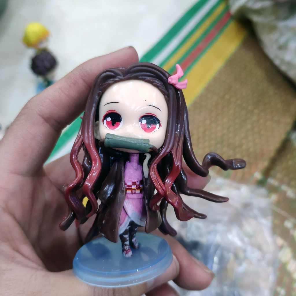 [INODEP] Bán Lẻ Mô hình đồ chơi nhân vật Kimetsu no Yaiba zenitsu nezuko chibi dễ thương anime cute demon slayer 24group