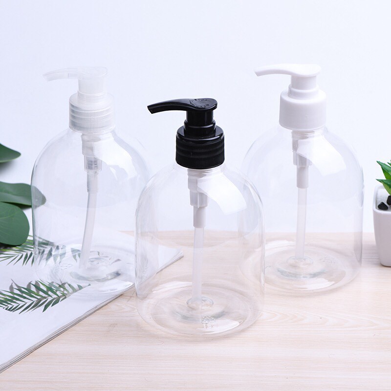 Chai nhựa vòi nhấn đựng sữa tắm - Bình đựng dầu gội, nước rửa tay 500ml