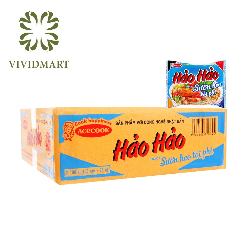 [Thùng] MÌ HẢO HẢO 100 ĐỦ VỊ: TÔM CHUA CAY, SƯỜN HEO TỎI PHI, XÀO CHUA NGỌT, HÀNH, GÀ VÀNG, SA TẾ TÍM, CHAY RAU NẤM | BigBuy360 - bigbuy360.vn