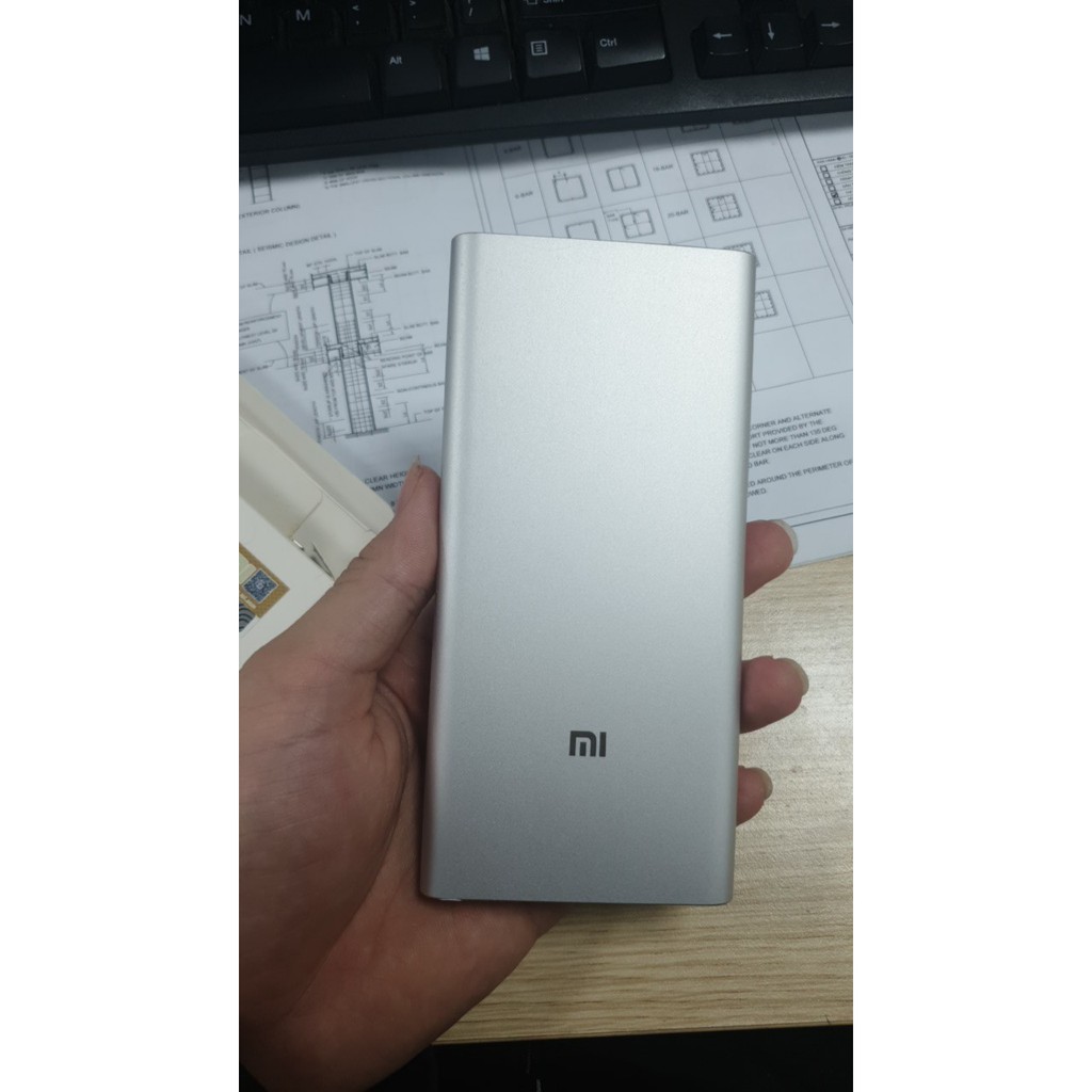 Pin Sạc Dự Phòng Xiaomi Gen 3 10.000 mAh Phiên Bản Nâng Cấp Xiaomi Gen 2S - 2 Cổng USB và 1 Type C (Bảo Hành 12 Tháng)