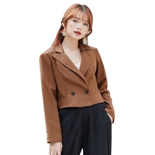 Áo vest lửng 2 nút Kims - av20004