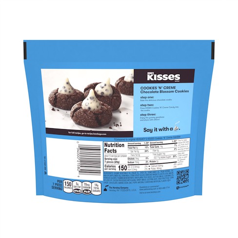 Socola Hershey kisses Cookies - Socola Mỹ