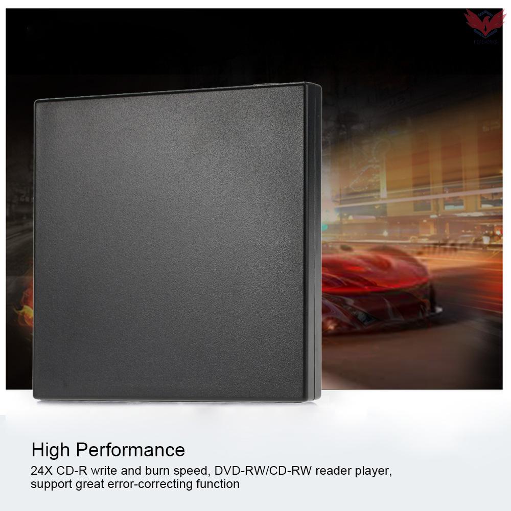 Đầu Đọc Đĩa Dvd-Rw / Cd-Rw Kết Nối Usb 2.0 Cho Macbook / Air / Pro | BigBuy360 - bigbuy360.vn