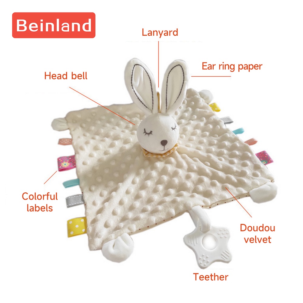 Khăn Lau Hình Búp Bê Hoạt Hình Mềm Mại Dễ Thương Cho Bé