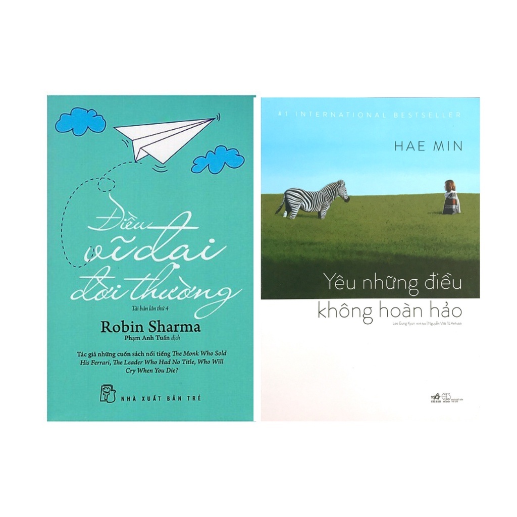 Sách Combo 2 cuốn: Điều Vĩ Đại Đời Thường  + Yêu Những Điều Không Hoàn Hảo