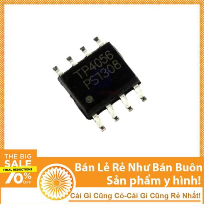 Linh Kiện IC Nguồn TP4056 1A SOP8 Chân Dán