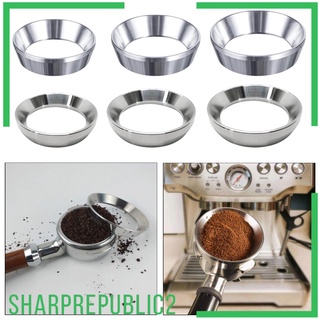 Stainless Steel Espresso Coffee Dosing Ring Funnel