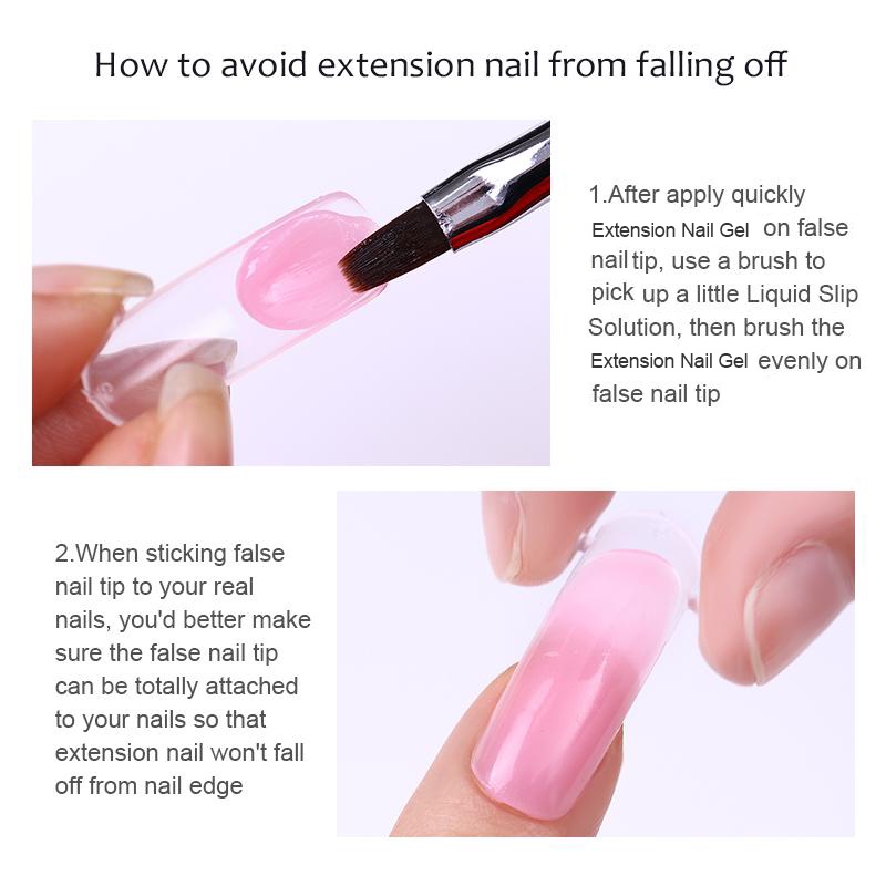 Bộ 6 gel nối dài móng tay UV LED UR SUGAR cao cấp 15ml
