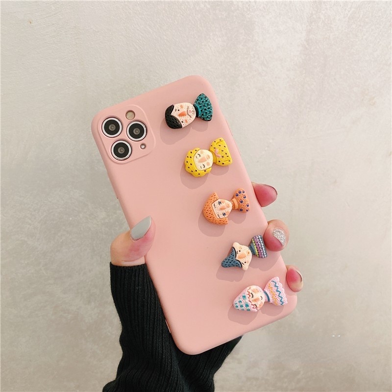 Ốp Điện Thoại Mềm Hình Mặt Cười 3d Cho Iphone 12 Pro Max 5 5s 5se 6 6s 7 8 Plus X Xs Max Xr 11 12 Mini