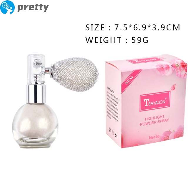 (Hàng Mới Về) Phấn Bắt Sáng Jazeel Dạng Xịt Tiện Dụng Chất Lượng Cao | BigBuy360 - bigbuy360.vn