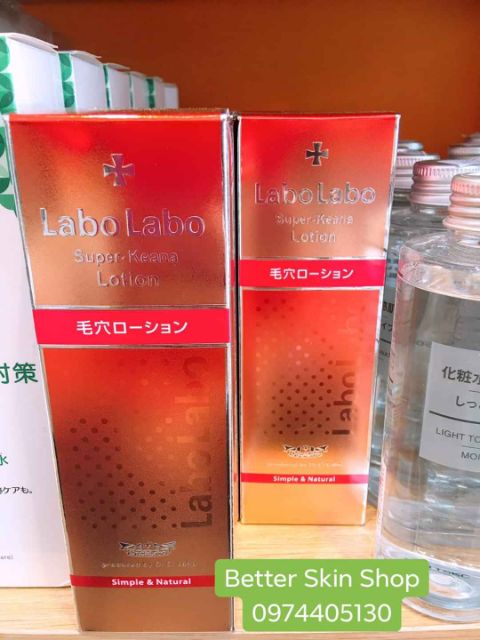 Lotion se khít lỗ chân lông Labo Labo 200ml