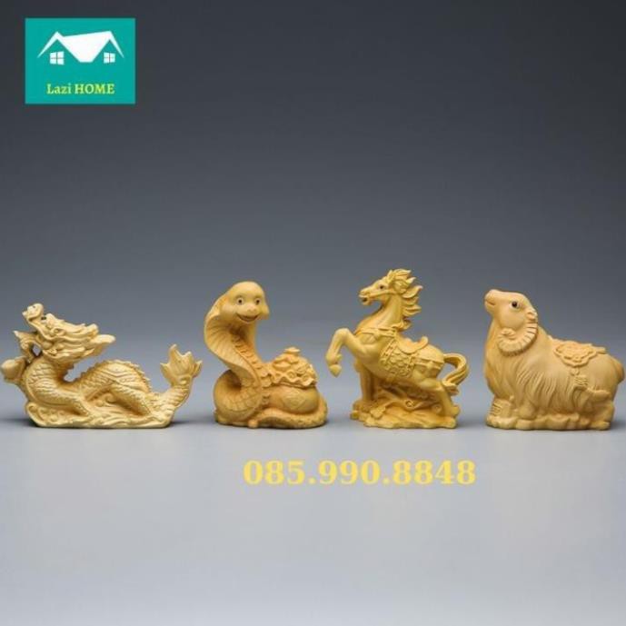 Tượng phật phong thủy gỗ Hoàng Dương cao cấp, Tượng trang trí - M4 Trâu thần tài . .