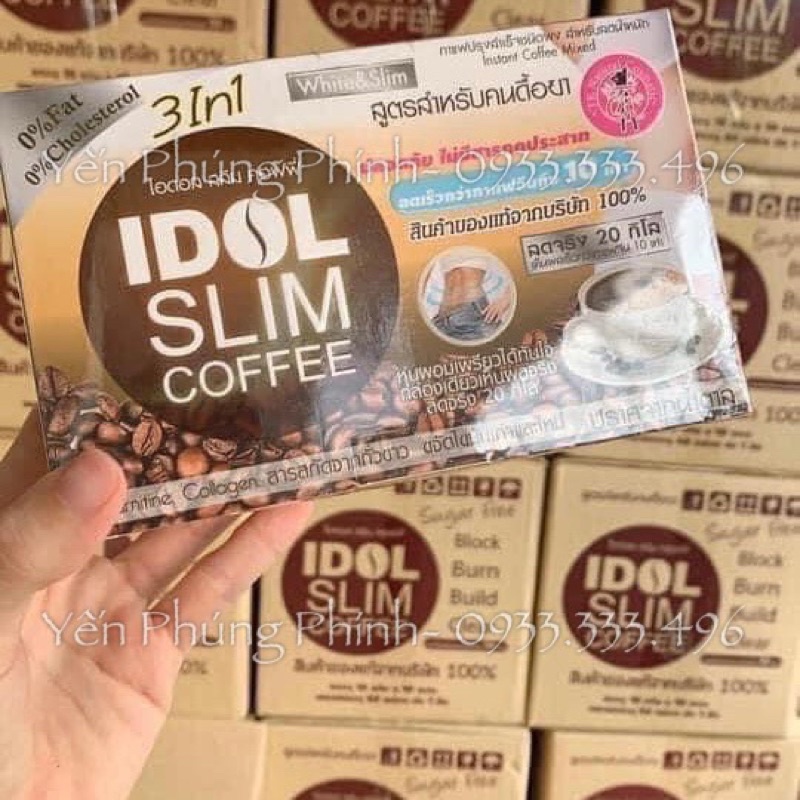 { HÀNG NỘI ĐỊA THÁI } CÀ PHÊ IDOL SLIM COFFEE IDOL SLIM