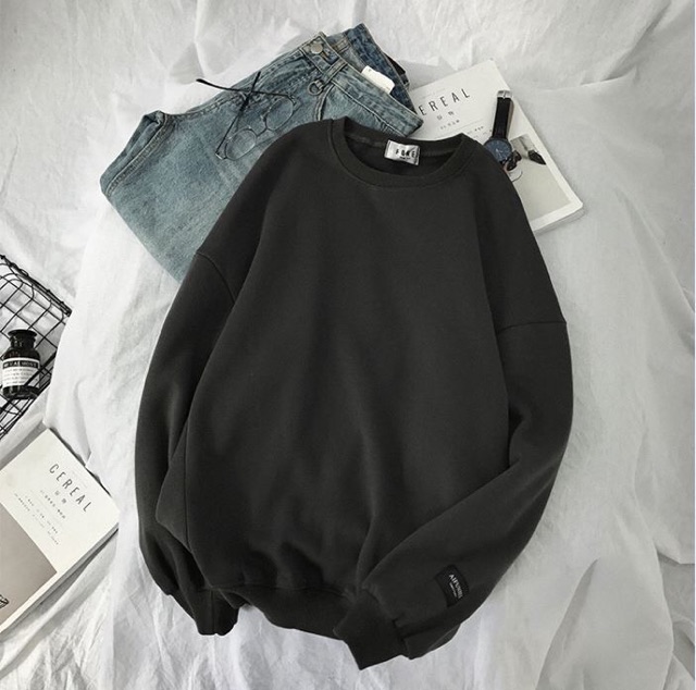 ( Mua 1 tặng 1 phần quà ) KÈM HÌNH THẬT, DÁNG ULZzang, có BIGSIZE ngoại cỡ, Áo sweater PHỐI LOGO TAY | BigBuy360 - bigbuy360.vn