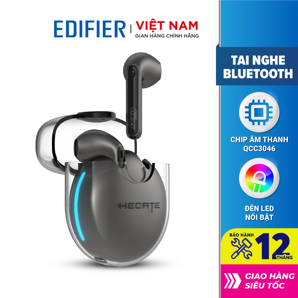 Tai nghe bluetooth 5.2 gaming EDIFIER HECATE GM5 40 giờ phát nhạc Khử tiếng ồn Hàng chính hãng Bảo hành 12 tháng 1 đổi 1