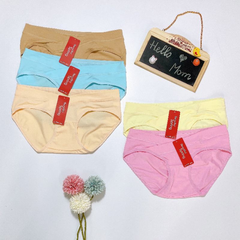 Quần Lót Bầu BigSize 100% Cotton 45kg -85kg Loại Túi Zip Đẹp