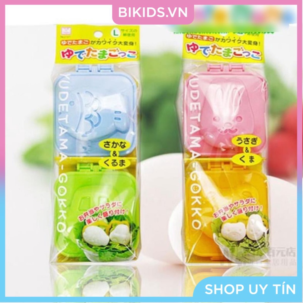 Set 4 khuôn ép cơm, ép trứng, làm đậu hũ chính hãng nhật bản - Cao cấp