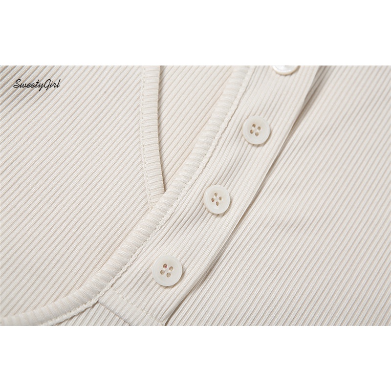 Áo Croptop Tay Dài Cổ Tròn Màu Trơn Thiết Kế Khoét Lỗ Thời Trang Quyến Rũ Dành Cho Nữ 2022