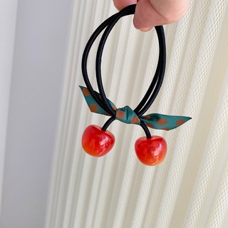 Dây Cột Tóc Dây Chun Hình Cherry Siêu Cute