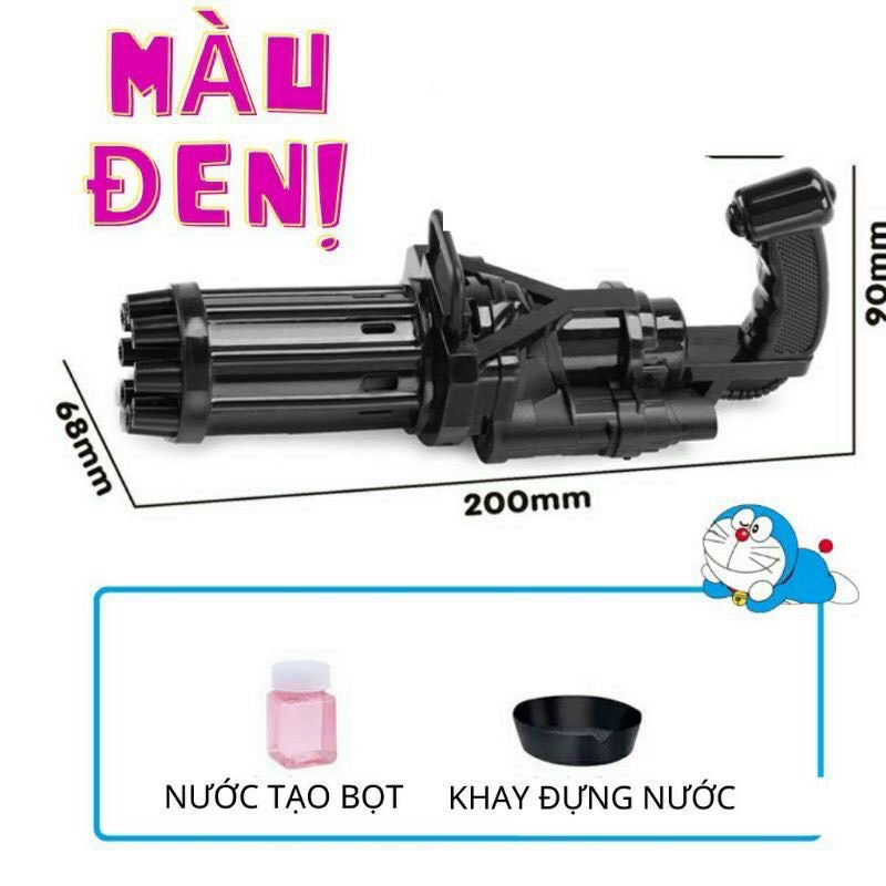 [ẢNH THẬT] Súng bắn bong bóng xà phòng ( 8 nòng ) Đồ chơi vận động ngoài trời cho trẻ cực đáng yêu, mẫu mới nhất