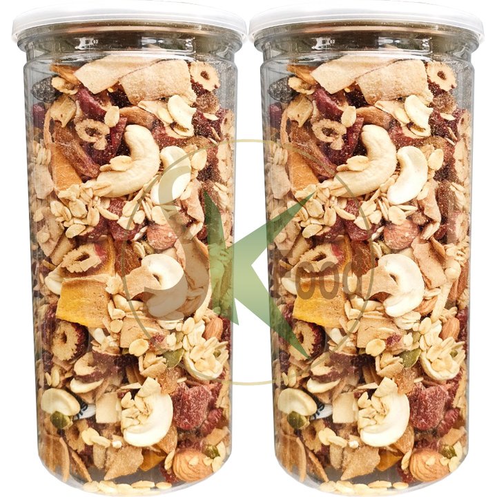 500g Granola ngũ cốc dinh dưỡng giúp ăn kiêng giảm cân hiệu quả SK FOOD