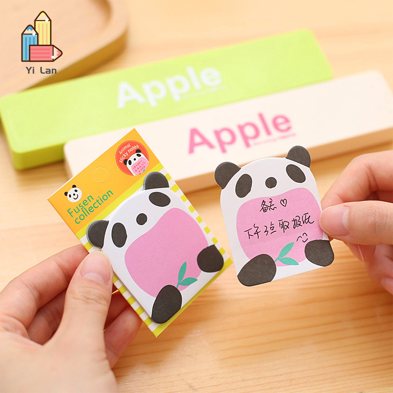 Tập Giấy Lưu Ý Hình Động Vật Đáng Yêu