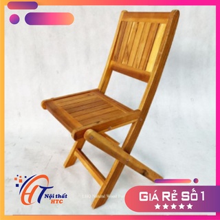 Ghế cafe gỗ gấp gọn siêu đẹp