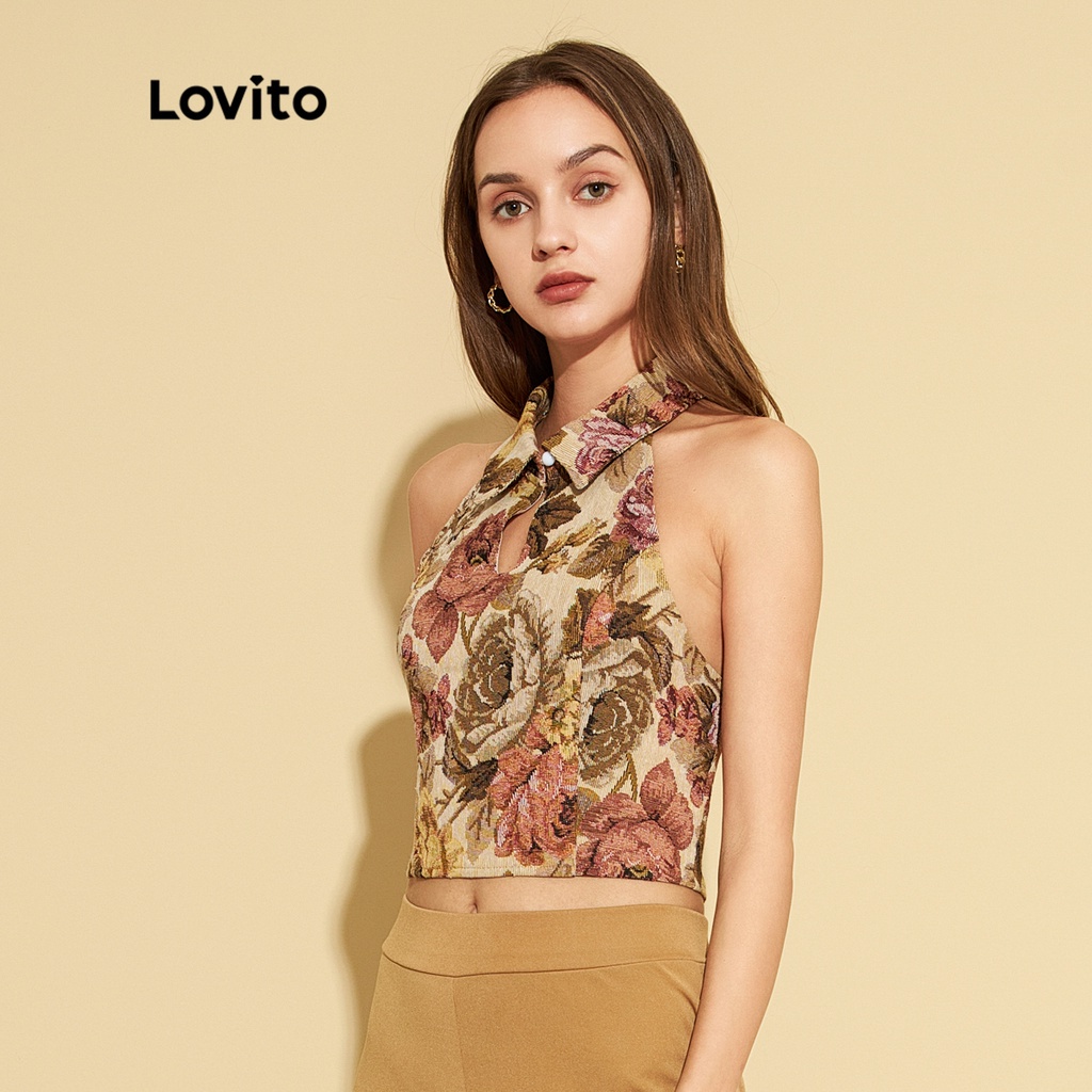 Lovito Dây đèn hoa thông thường Đầu xe tăng chống biến dạng Áo L25ED001 (Nhiều màu)