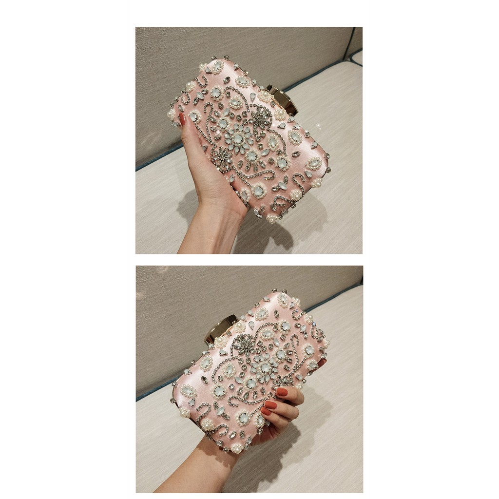 Clutch nữ đính đá