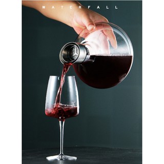 Bình chiết rượu vang đỏ kiểu thác - Waterfall red wine extractor