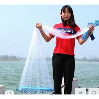(FREESHIP) Chài Đĩa bay UFO bung 8m cao 4m dài thái lan nhập y hình chất lượng cao